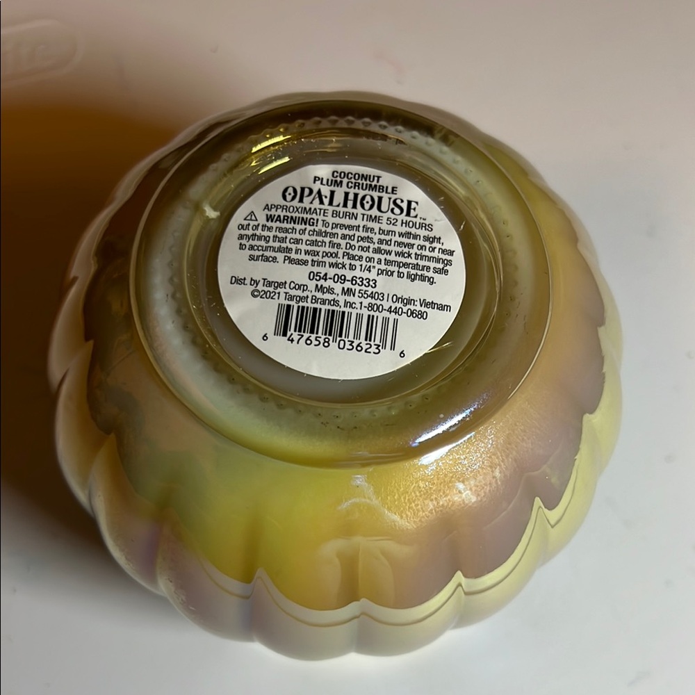 Opalhouse Gold and Cream Candle